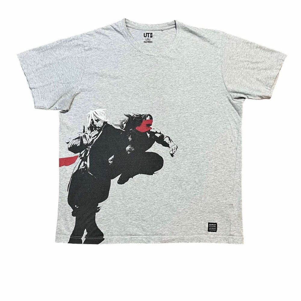 Vintage Uniqlo Street Fighter Anime T-Shirt for Men Size XL